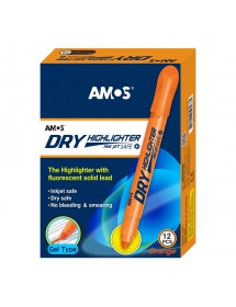 AM HLD12D-OR: Amos Dry Highlighter - Orange